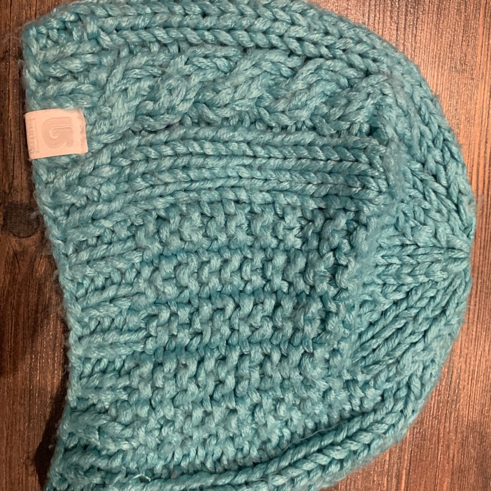 Turquoise beanie
